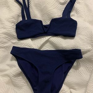 Navy bikini